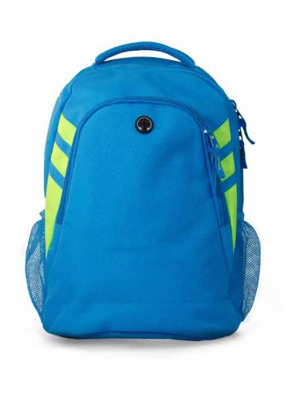 Tasman Backpack - Cyan/Green