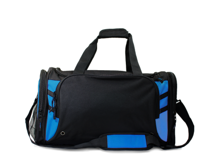 Tasman Sportsbag - Black/Cyan