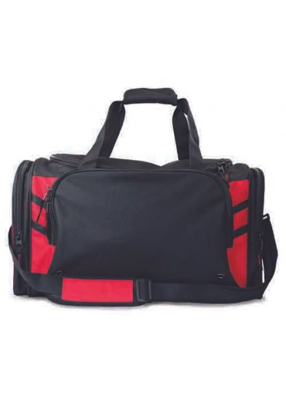 Tasman Sportsbag - Black/Red