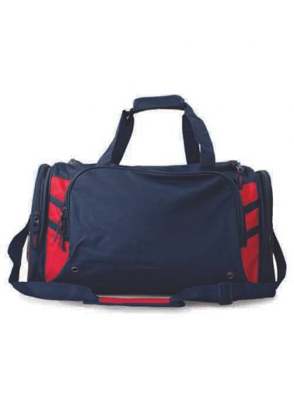 Tasman Sportsbag - Navy Blue/Red