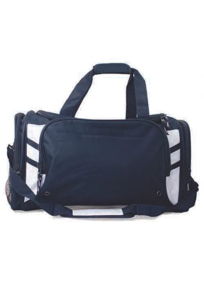 Tasman Sportsbag - Navy Blue/White