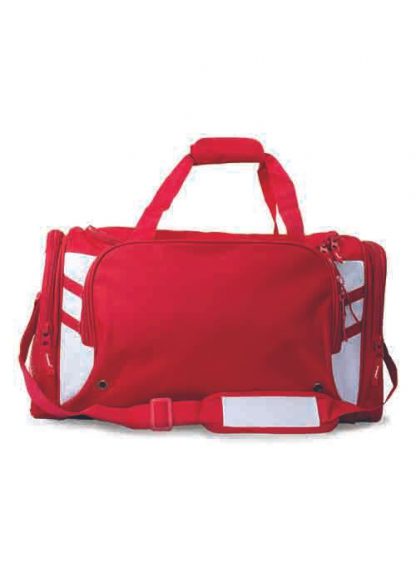 Tasman Sportsbag - Red/White