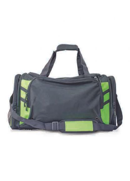 Tasman Sportsbag - Slate/Neon Green