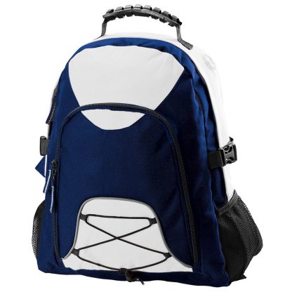 Climber Backpack - Navy Blue/White