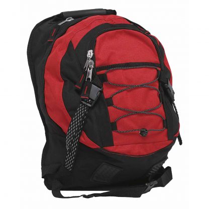 Stealth Backpack - Black/Red