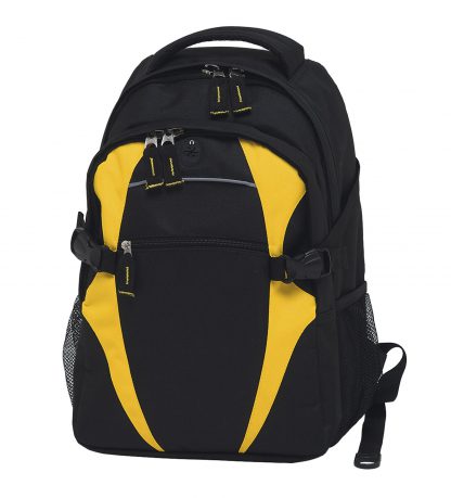 Zenith Backpack - Black/Gold