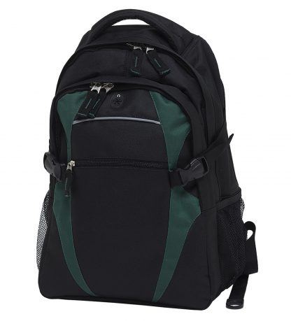 Zenith Backpack - Black/Green