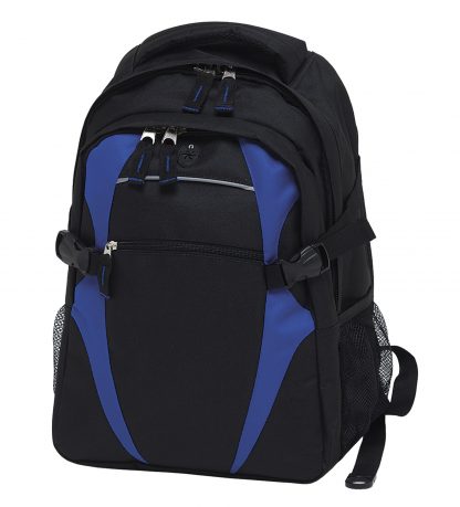 Zenith Backpack - Black/Royal Blue