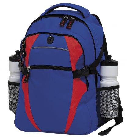 Zenith Backpack - Royal Blue/Red