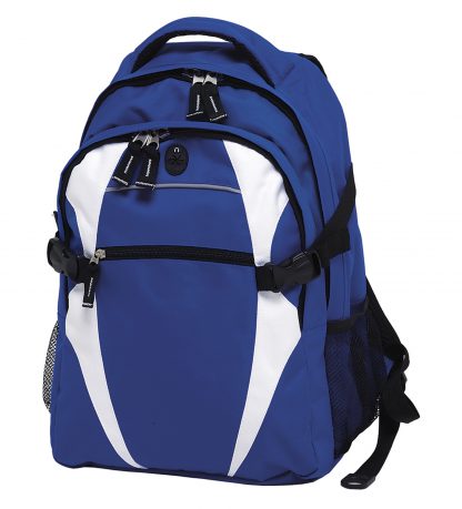 Zenith Backpack - Royal Blue/White