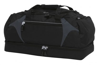 Zenith Sports Bag - Black/Charcoal