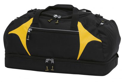 Zenith Sports Bag - Black/Gold