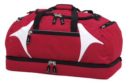 Zenith Sports Bag - Red/White