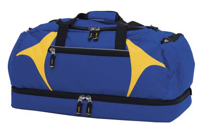 Zenith Sports Bag - Royal Blue/Gold