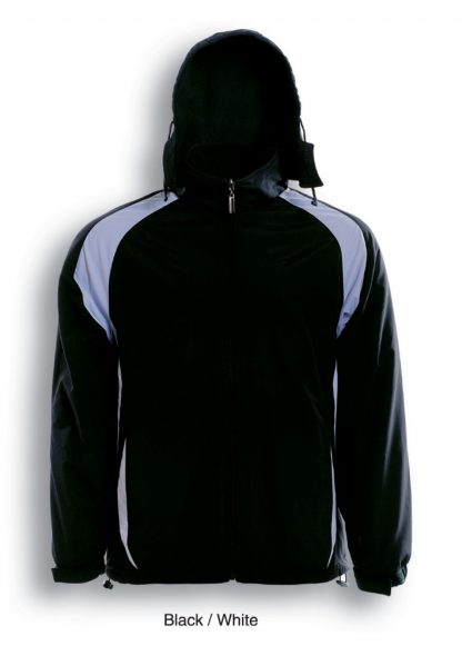 Unisex Adults Reversible Sports Jacket - 2XL, Black/White