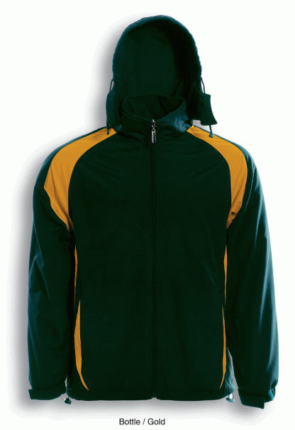 Unisex Adults Reversible Sports Jacket - 2XL, Bottle/Gold