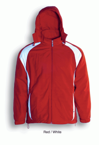 Unisex Adults Reversible Sports Jacket - 2XL, Red/White