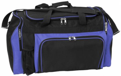 Classic Sports Bag - Black/Royal