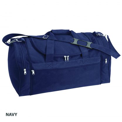Plain Sports Bag - Navy Blue