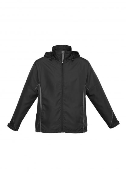 Adults Training Track Jacket - 2XL, Black/Ash