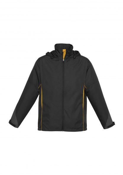 Adults Training Track Jacket - 2XL, Black/Gold