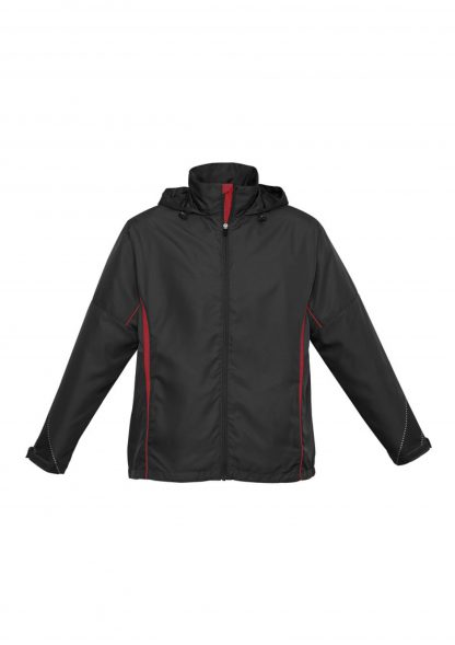 Adults Training Track Jacket - 3XL, Black/Red