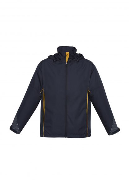 Adults Training Track Jacket - 2XL, Navy Blue/Gold