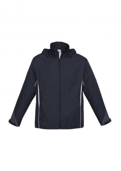 Adults Training Track Jacket - 2XL, Navy Blue/White