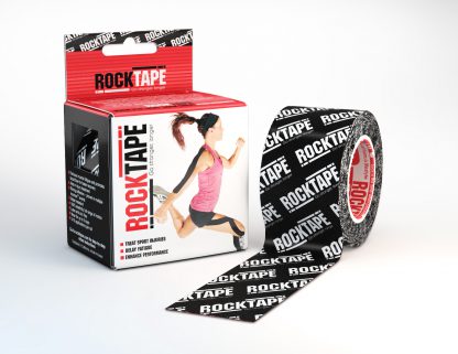 RockTape - 5cm x 5m - Black/White