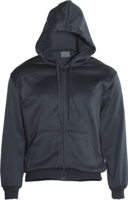 Unisex Adults Zip Through Hoodie - 2XL, Charcoal