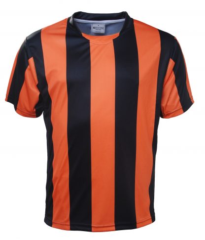 Black/Orange Striped Jersey