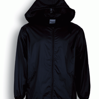 Rain Jacket with Lining - Black